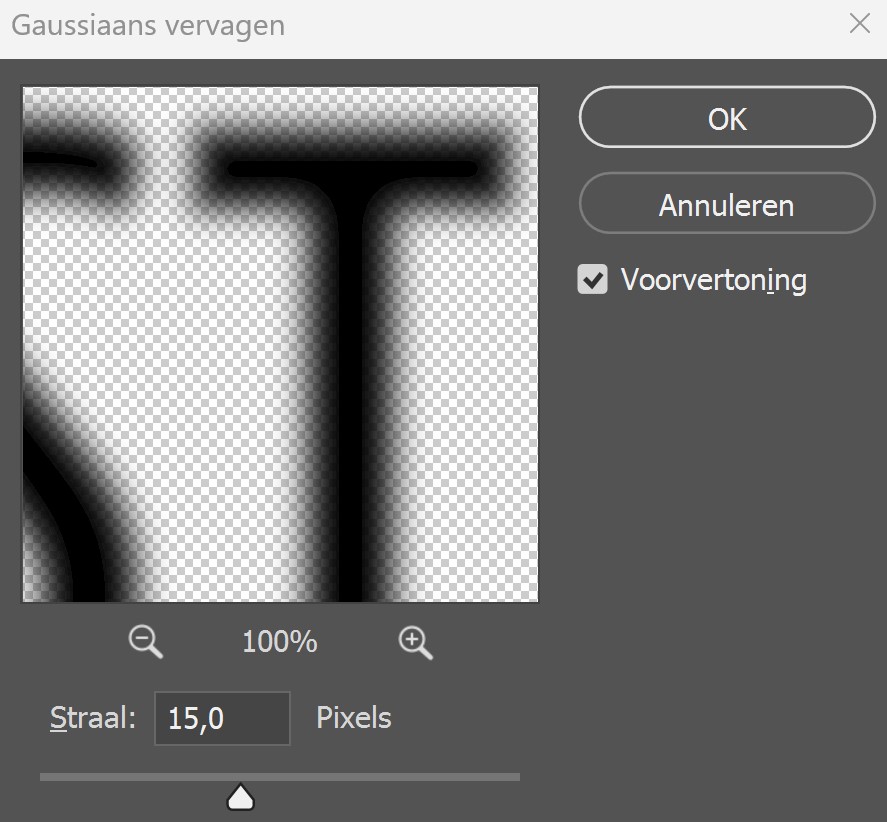 Gaussiaans vervagen