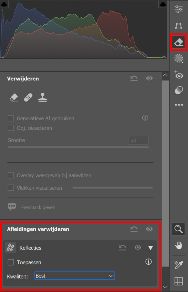 Afleidingen verwijderen