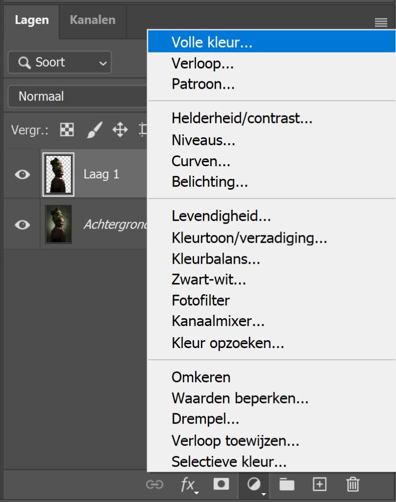 Volle kleur